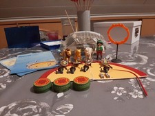 Playmobil Zirkus Raubtier Manege 4233 Fast Alles Enthalten (Siehe Bilder) 