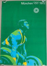 Plakat Poster Gewichtheben DIN