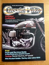 Classic Bike Magazine Nov 1984
