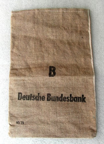 Geldsack deutsche bundesbank - geldsack,