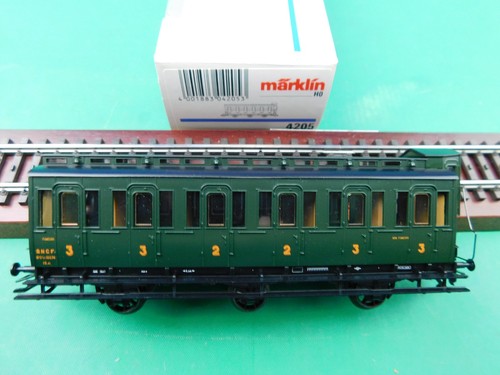 D19 märklin personenwagen - d19, h0