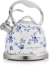 Laura Ashley China Rose Wasserkessel 2,5L Induktion Pfeifton Camping VQ