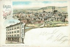 Ansichtskarte Hof 1901 Total Kaiser-Bazar