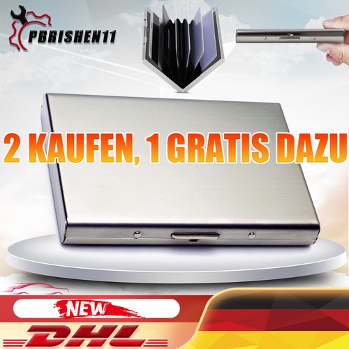 Aluminium kartenetui alu ec - aluminium,