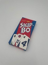 Skip Bo Uno Kartenspiel blau-rot Mattel alte Ausgabe 2003 in OVP