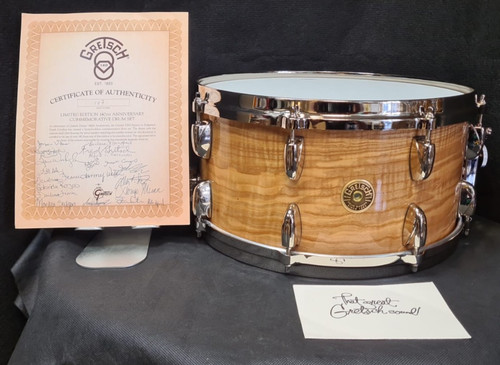 Gretsch usa 140th snare drum - usa,
