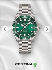 Certina DS Action, Grün, Fullset mit Box und Papieren