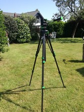 Dreibein Stativ Cullmann 2903  stabile Alu-Ausführung, Transporttasche, Zubehör