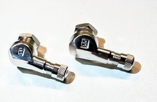 2x Motorrad Alu Winkelventil