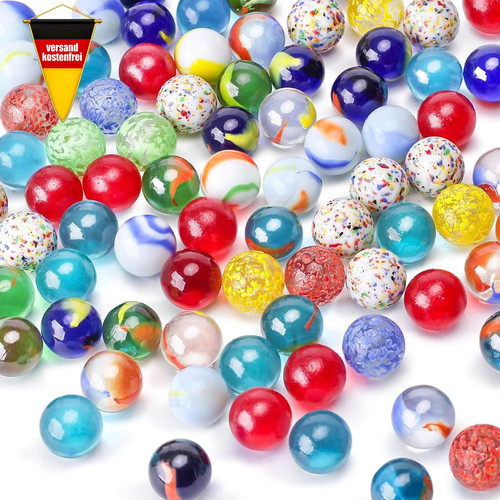 Bunte glasmurmeln stück - glasmurmeln,
