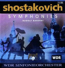 Shostakovich: Complete Symphonies von Barshai,Rudolf, Wdr ... | CD | Zustand gut