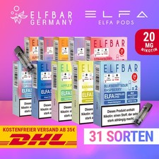 ELFBAR ELFA Pods 20mg - alle
