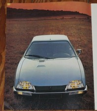 1976 Citroen CX Prospekt brochure n 2CV AX BX Xantia XM GS DS
