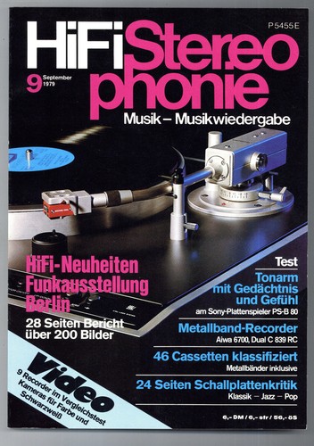 Hifi sterophonie 1979 sony - sterophonie, 1979-9