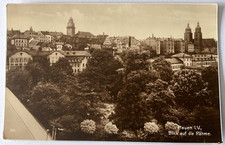 Plauen im Vogtland , Blick auf die Rähme ,  alte  Trinks Postkarte