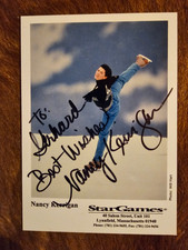Nancy Kerrigan (Eiskunstlauf) - Handsigniertes Foto (Original)