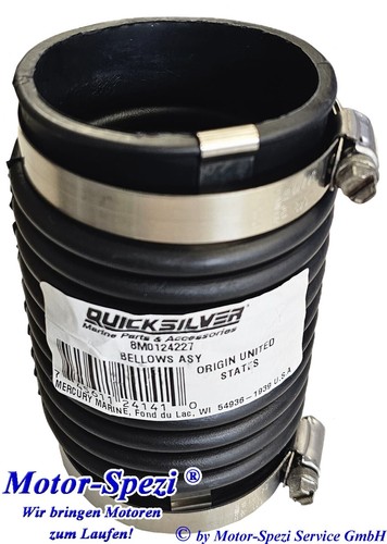 Quicksilver auspuffbalg für - quicksilver,