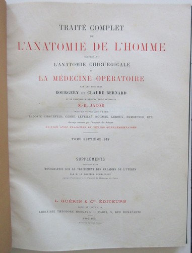 Bourgery melkeimer anatomie - bourgery,
