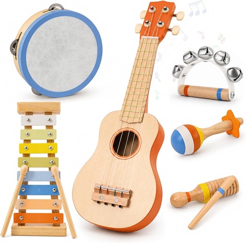 Gitarren set 1 montessori - gitarren-set, 6-in-1