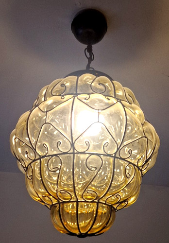 Mundgeblasene deckenlampe - mundgeblasene,