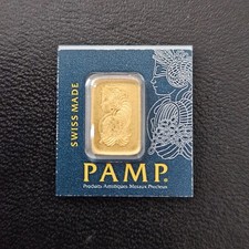 1 Gramm Goldbarren Pamp Suisse