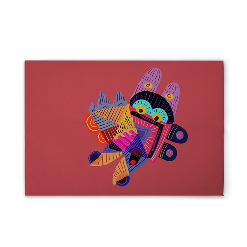 Tadessi leinwandbild bunte - leinwandbild,