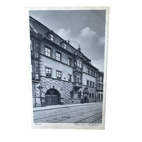 Ansichtskarte postkarte erfurt - postkarte,
