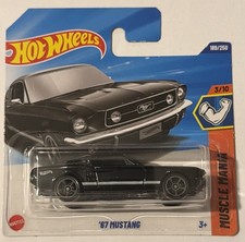 Hot Wheels 67 Mustang Schwarz