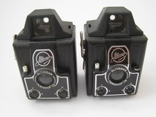 Boxkamera, Altissa Box 6x6 2 Stück, Kamera, mit u. ohne Blitzsynchronisation