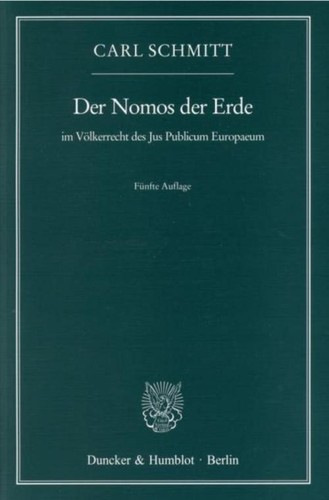 Carl schmitt der nomos - der,