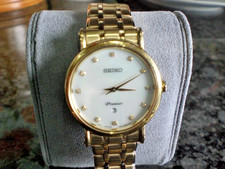 Seiko Damenuhr Premier,  kaum