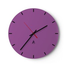 Modern Wanduhr 30x30cm Rund