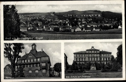 Burkhardtsdorf im - ak,