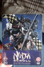 Ninja Scroll Steelbook - Collector's Edition - Blu Ray + DVD + Booklet - Manga