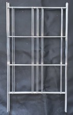 BALTON BIII Regalleiter für Regal Systeme - Chrom, 226 x 38 cm