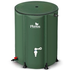 BEMI FALTBARER REGENWASSERTANK 500L INHALT 98x80cm GRÜN 