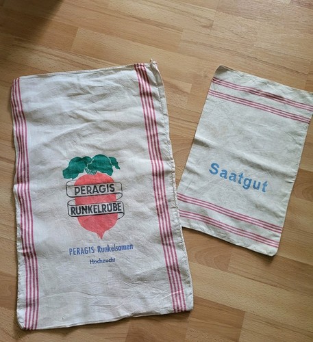 Alte saatgutsäcke stoff - alte,