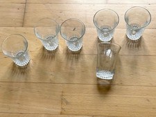 23x Long Drink Gläser Mix  Modelle farbig bunt Trinkgläser  Kunstglas verziert