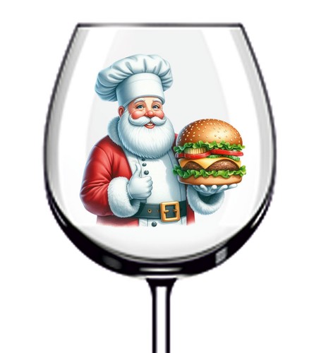 12x bunte weihnachten santa - bunte,