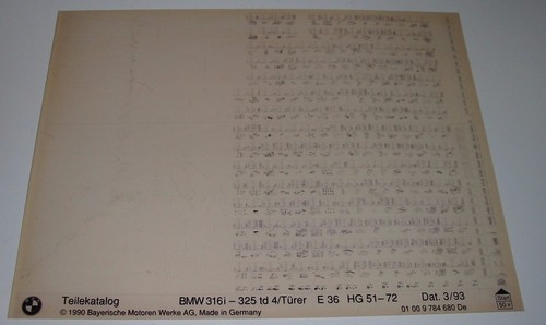 Ersatzteilkatalog auf