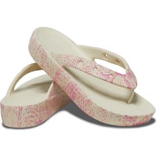 CROCS CLASSIC PLATFORM SNAKE