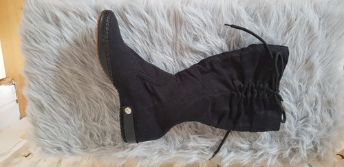 Stiefel gerafft mit akzenten - stiefel, #