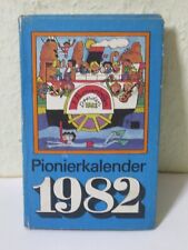 Pionierkalender 1982 - DDR Kinderbuchverlag Berlin