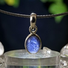 Tansanit Anhänger Silber 925