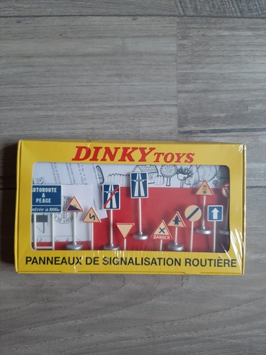 Dinky toys 593 panneaux - panneaux, de