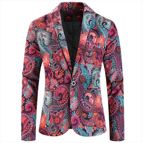 Herren blazer paisley - herren,