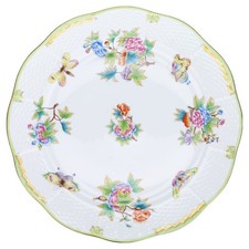 Speiseteller groß Modell 527 Herend Ungarn Victoria Rose VBO