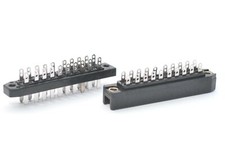 20-polige Messerleiste & Federleiste von Amphenol-Tuchel T2660- / T2661-022, NOS