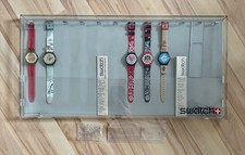 5 Swatch Uhren - 2 Automatic - 3 Batterie - NEU *UNGETRAGEN* incl. Wandbox *TOP*