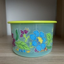 Tupperware Dose Blumen Motive